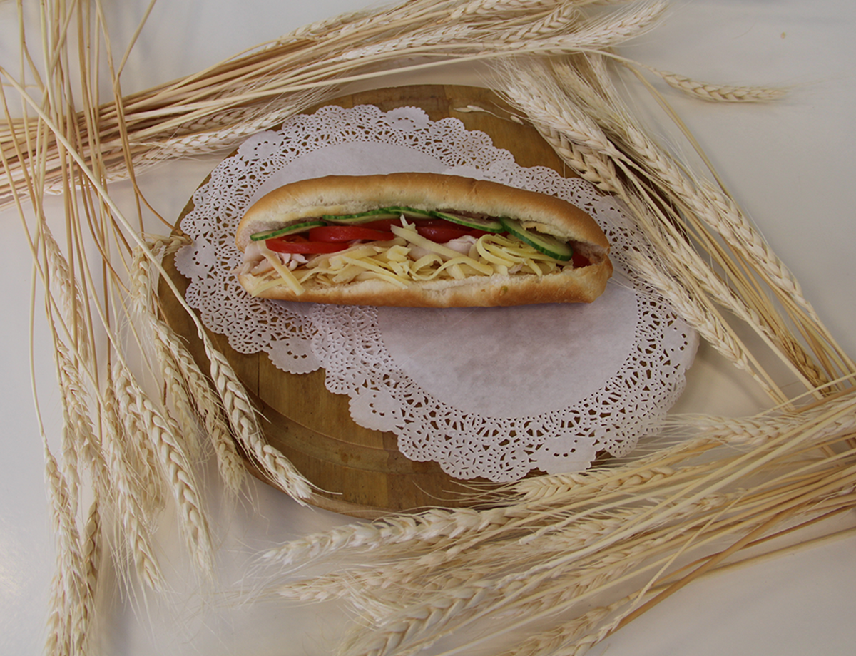 Бутерброд куриный цезарь